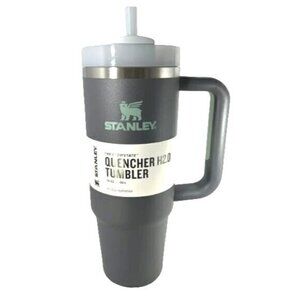 Stanley Quencher H2.0 Tumbler 30 oz Charcoal (Gray) SOLD‎ OUT New WOB
